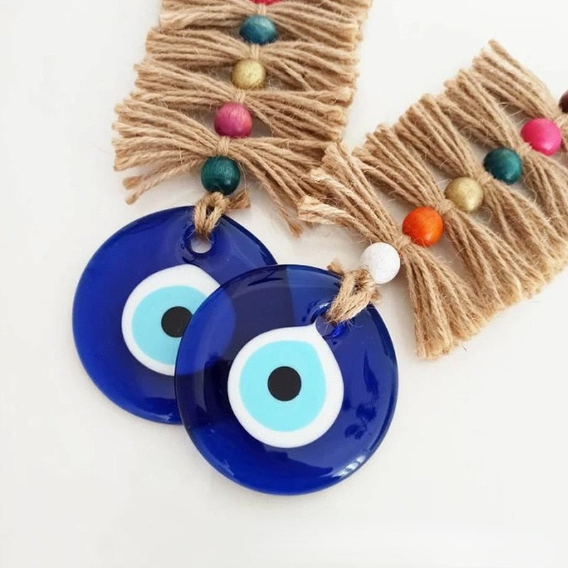 Evil Eye Beaded Wall Hanging - Best Gift