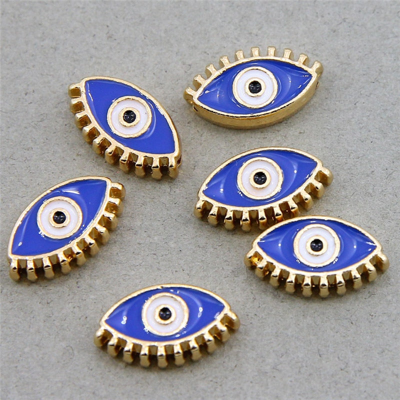 6pcs Evil Eye Beads