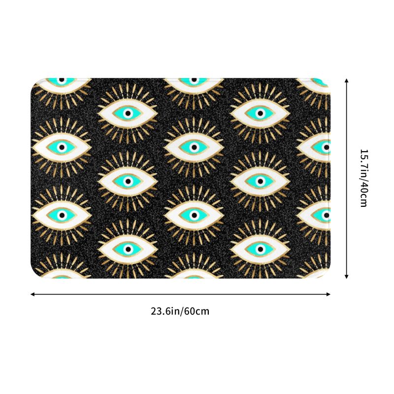 Turkish Evil Eye Stylish Doormat