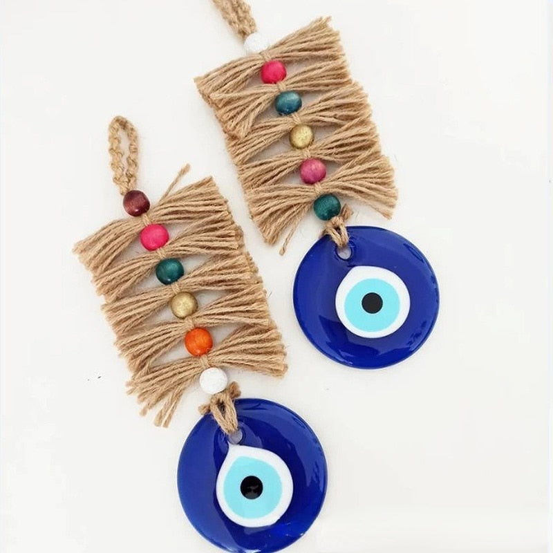 Evil Eye Beaded Wall Hanging - Best Gift