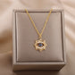Pretty Evil Eye Pendant Choker Necklace