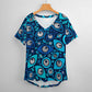 Evil eye v neck t-shirts