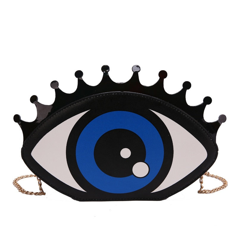 Eye Shaped Shoulder Bag for Women