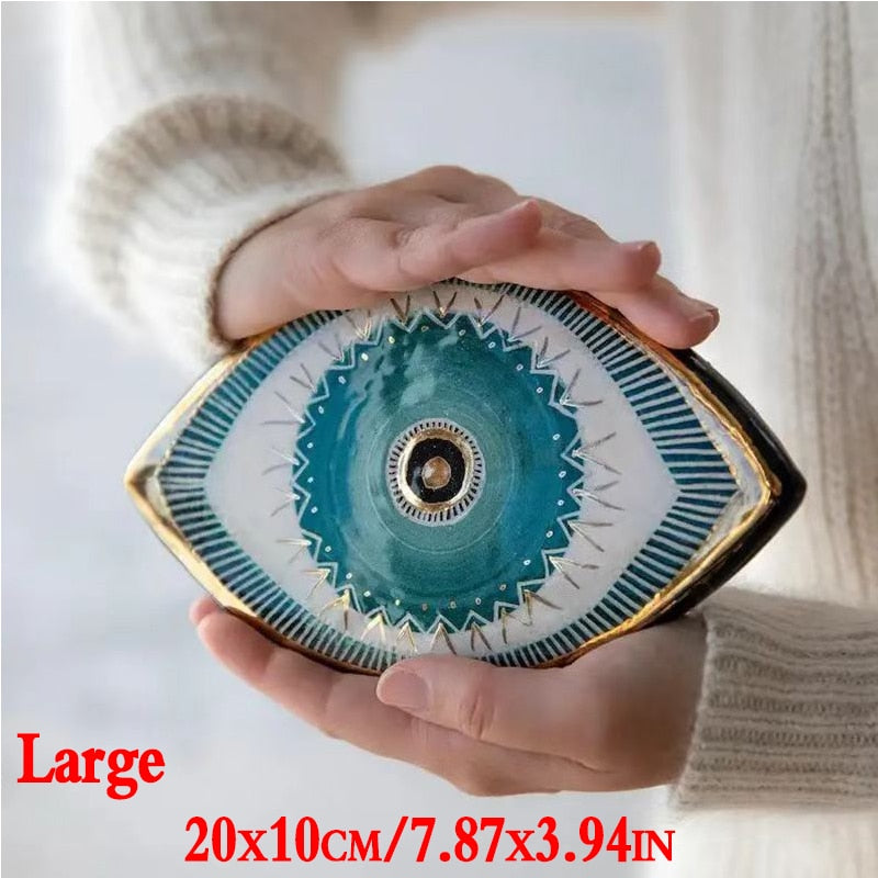 greek eye wall hanging