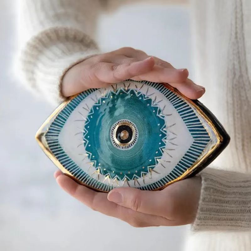 greek eye wall hanging