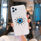 heart evil eye phone case
