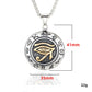 Evil Eye Stainless Steel Amulet Necklace
