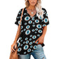 Evil eye v neck t-shirts