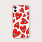 heart evil eye phone case