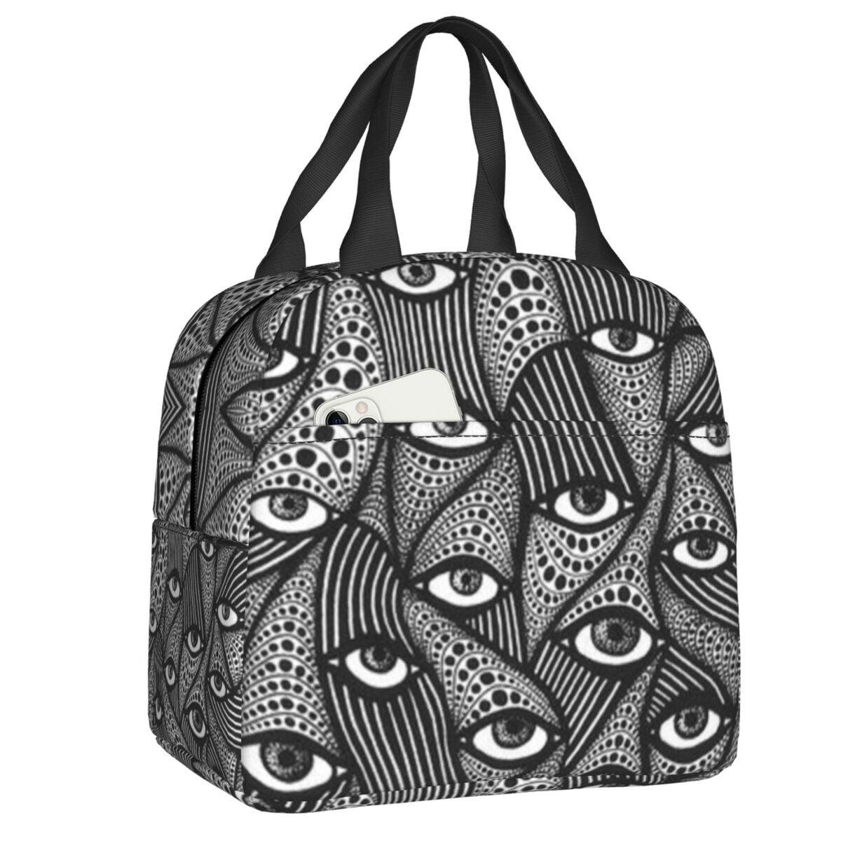 Evil Eyes Dark Lunch bag For kids