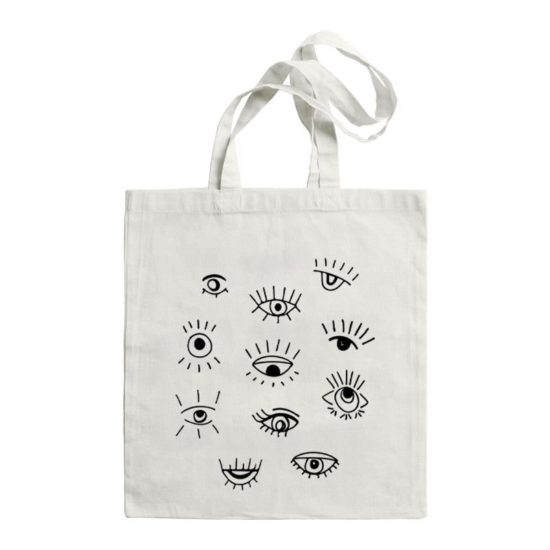 Turkish Evil Eye Foldable Tote Bag