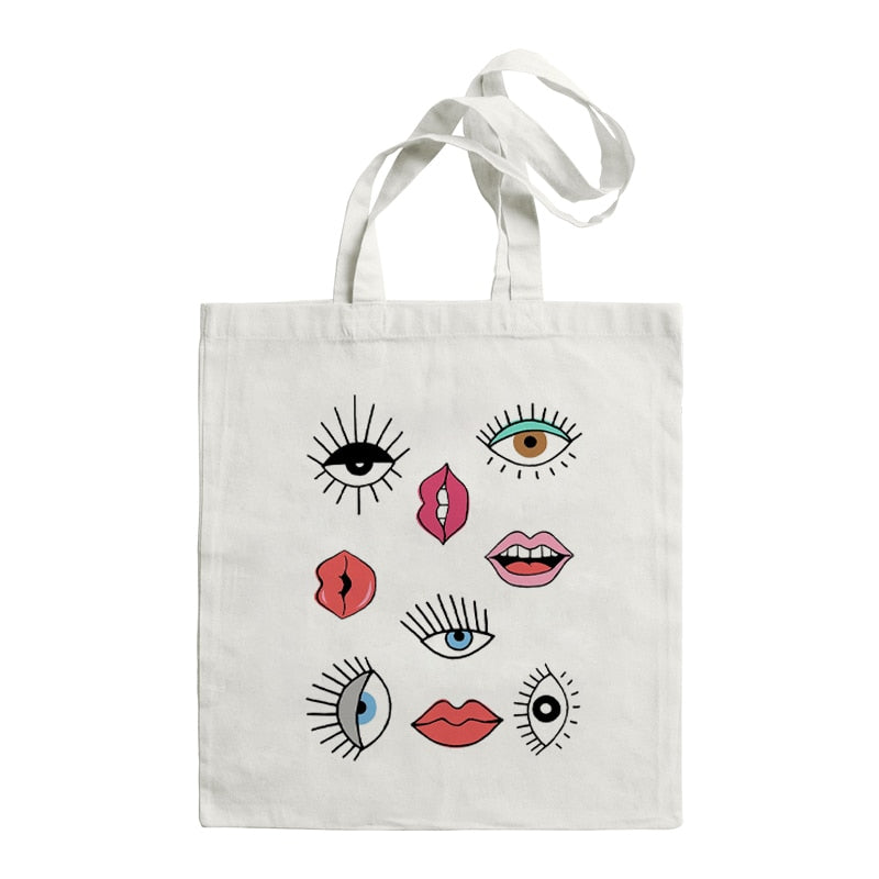 Turkish Evil Eye Foldable Tote Bag