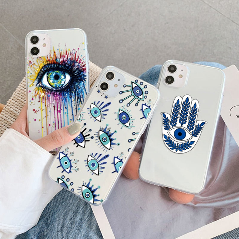 evil eye iphone case