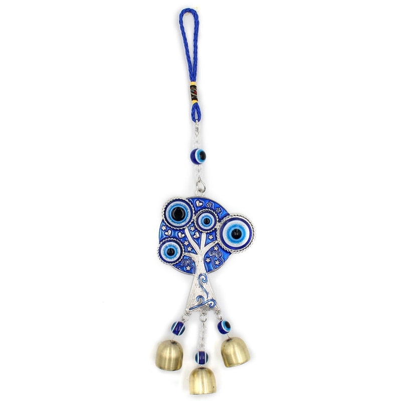 greek eye windchimes tree