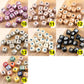 Colorful Evil Eye Cubic Beads