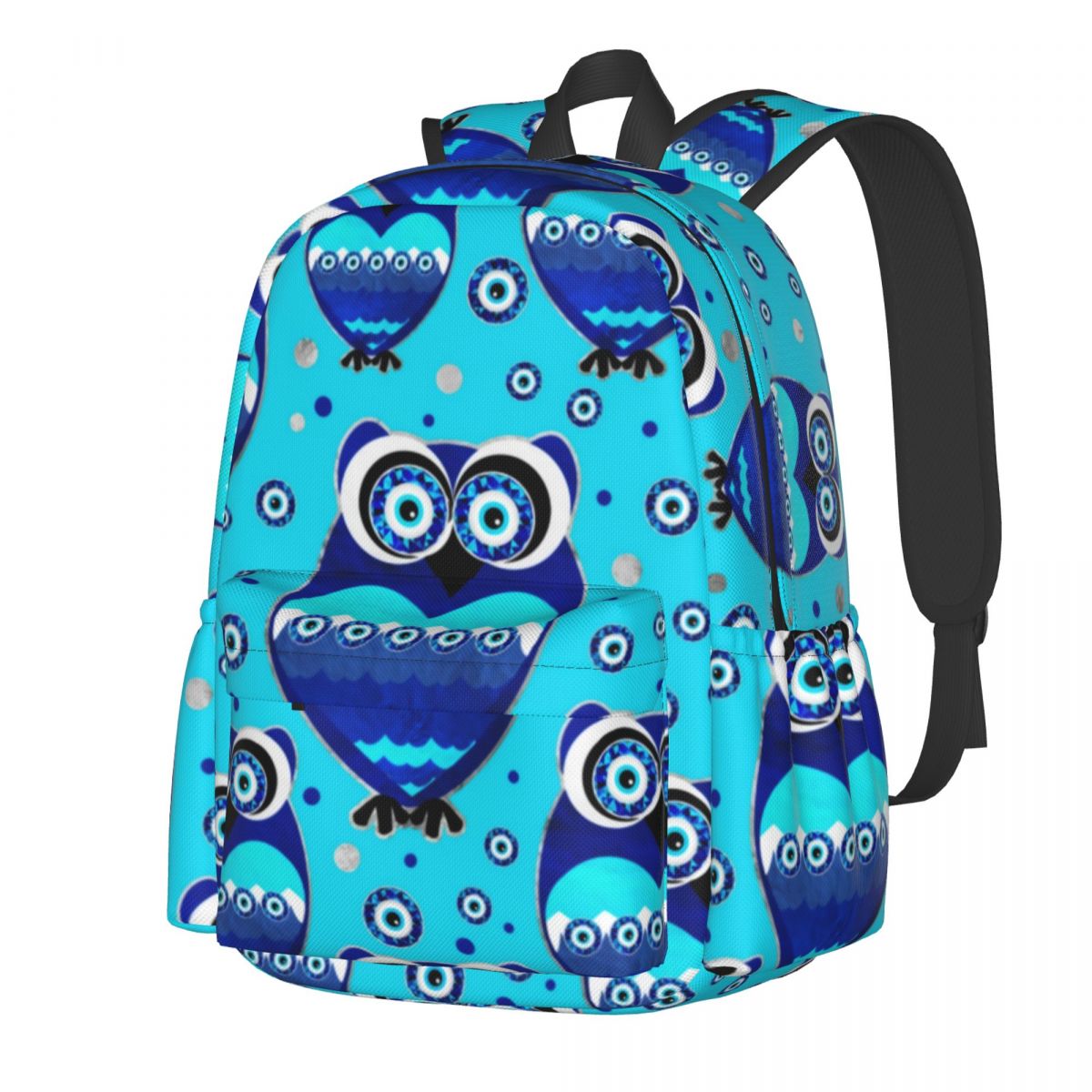 Owl Print Evil Eye Bags