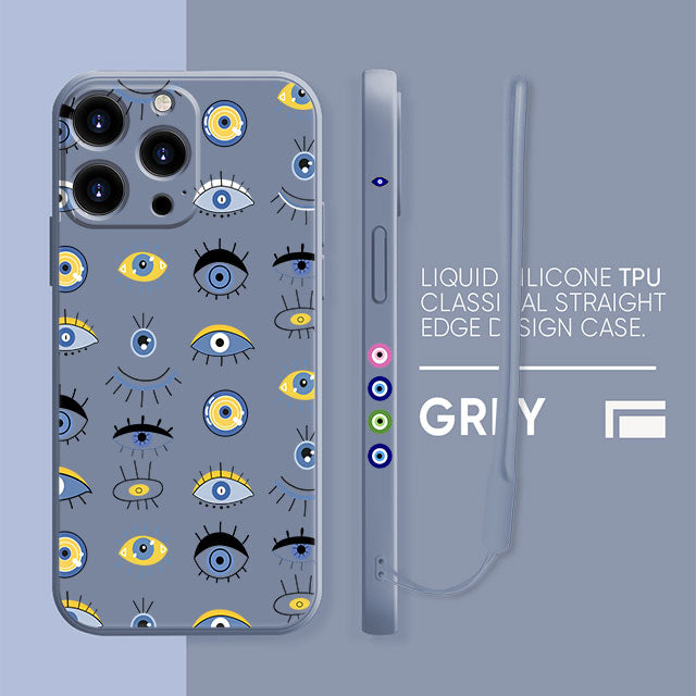 silicone evil eye case