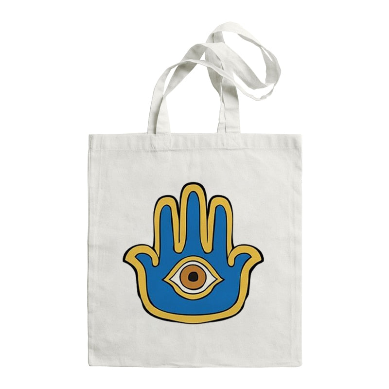 Turkish Evil Eye Foldable Tote Bag