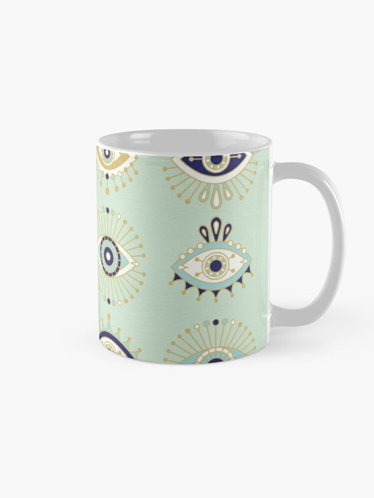 amulet evil eye coffee cup