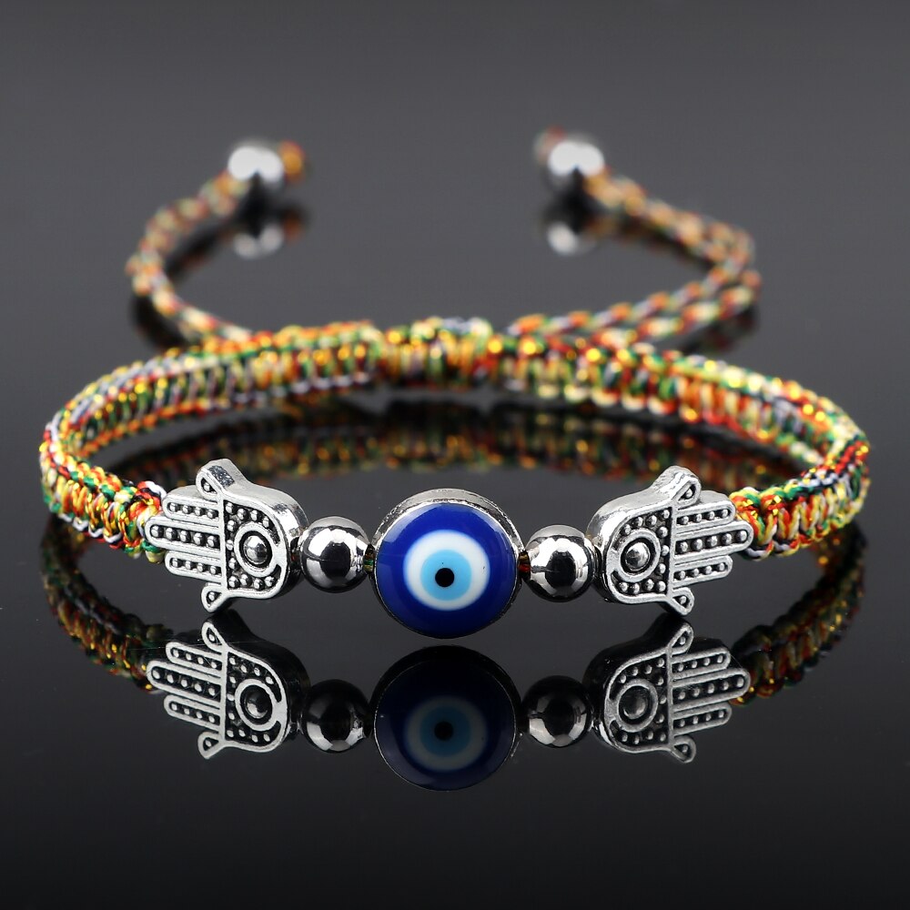 Hamsa Hand Thread Bracelet