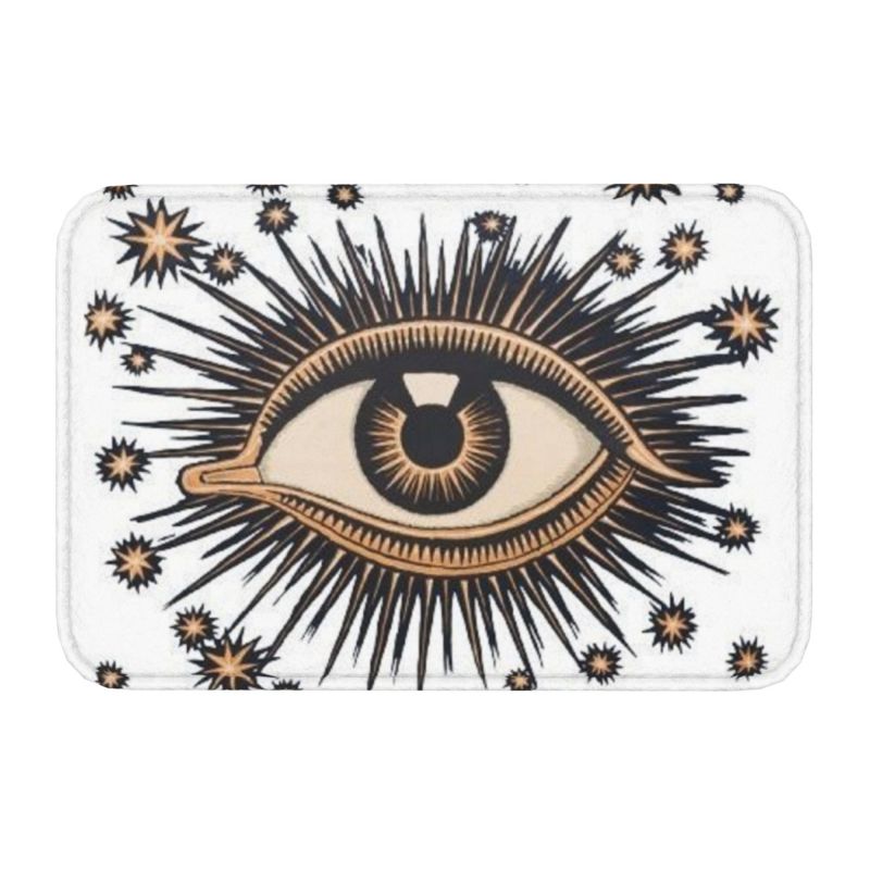 Greek Evil Eye Washable Doormat