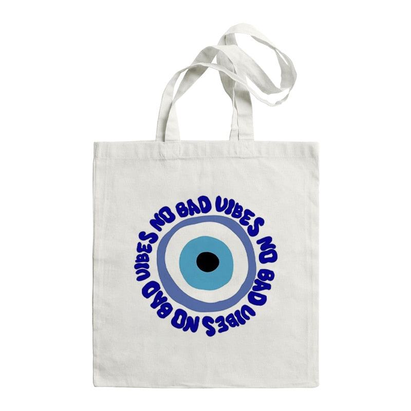 Turkish Evil Eye Foldable Tote Bag