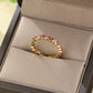 Multicolor Evil Eye Soft Jewelry Ring