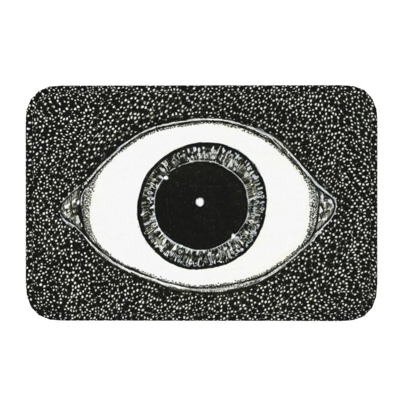 Greek Evil Eye Washable Doormat