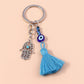 Classic Blue Evil Eye Keychain