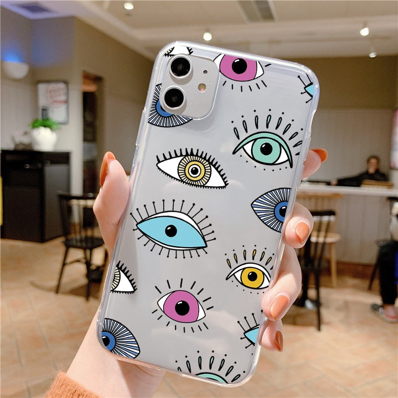 evil eye iphone case